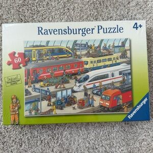 Ravensburger Railway Station 60 Piece Puzzle NWT